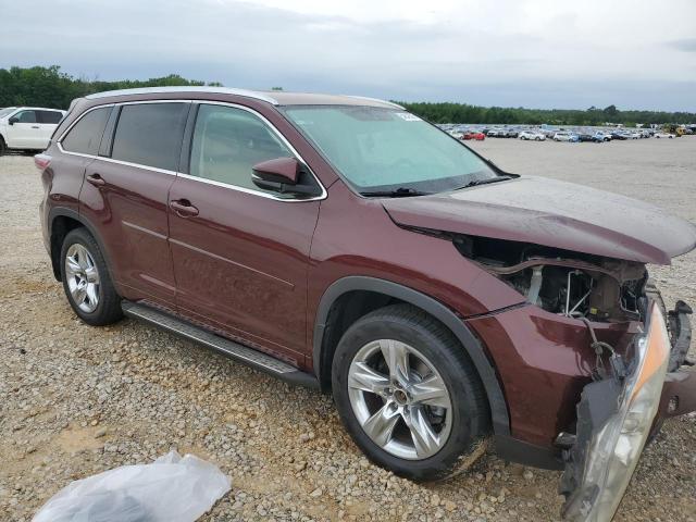 Vin: 5tddkrfh2es034667, lot: 54842665, toyota highlander limited 20144