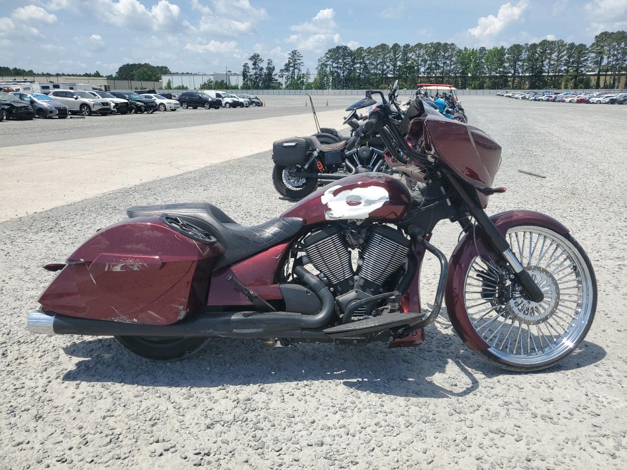 Salvage Victory Motorcycles Motorcycle