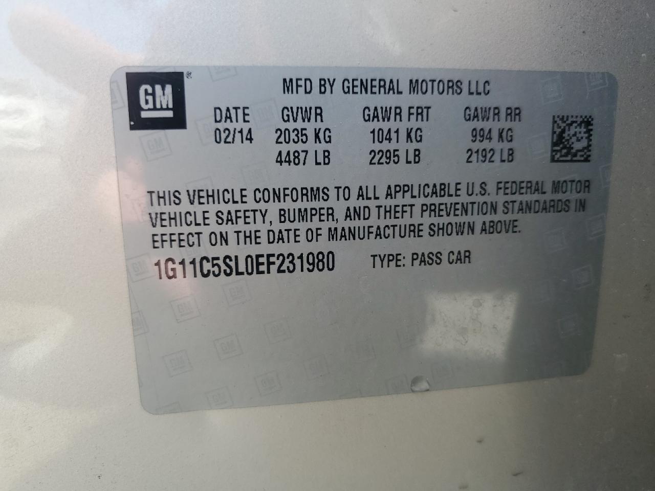 CHEVROLET MALIBU 1LT