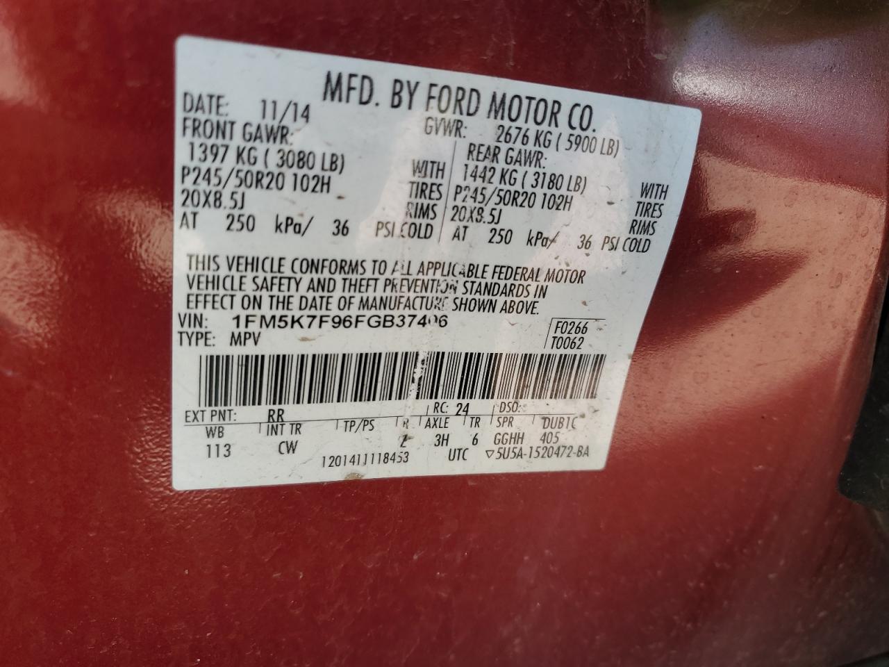 FORD EXPLORER LIMITED