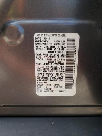 2017 NISSAN ROGUE S - JN8AT2MVXHW271545