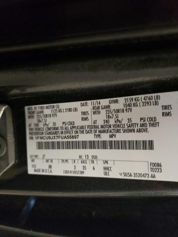 2015 FORD ESCAPE TIT - 1FMCU9JX7FUA55897