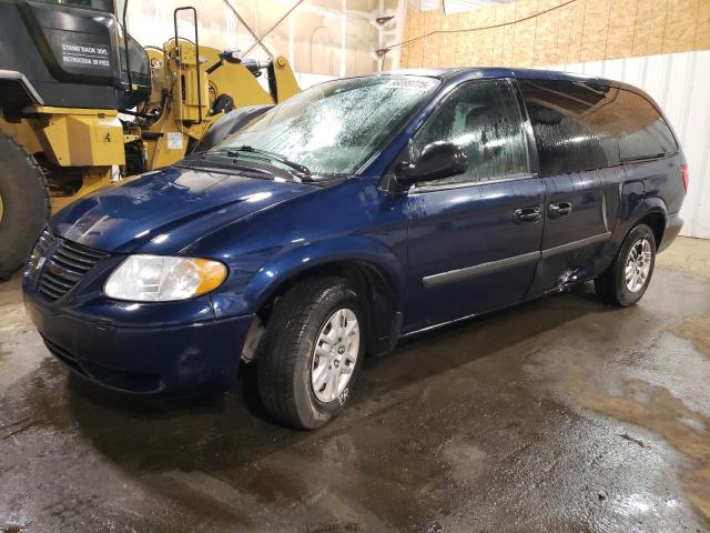 DODGE GRAND CARA 2006 blue  flexible fuel 1D4GP24E26B673545 photo #1