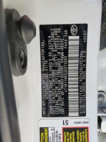 2018 TOYOTA CAMRY L - 4T1B11HK5JU073663