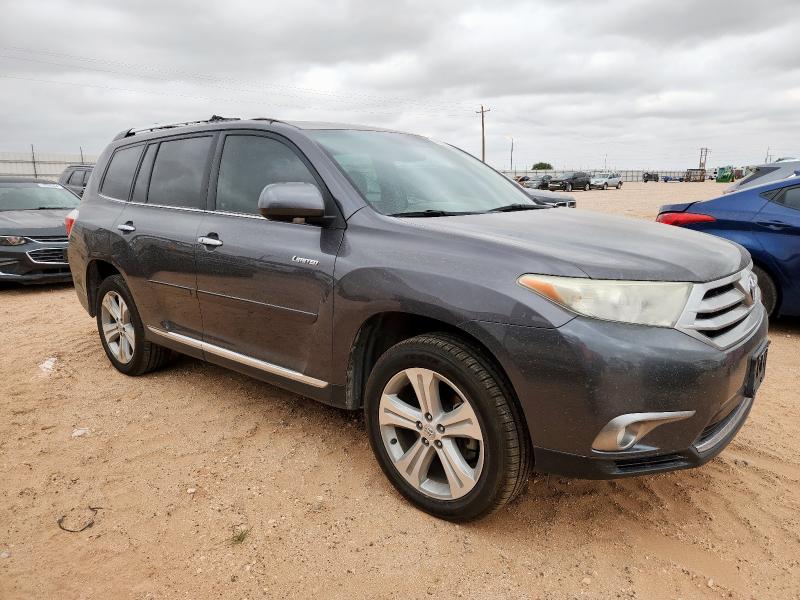Vin: 5tddk3eh8ds215950, lot: 56229845, toyota highlander limited 20134