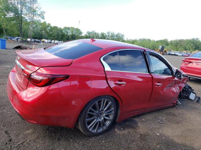Vin: jn1fv7ar8jm700220, lot: 56797345, infiniti q50 red sport 400 20183
