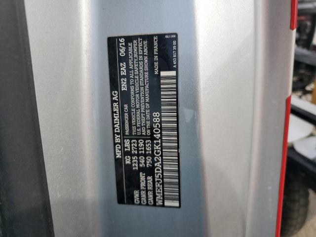 2016 SMART FORTWO WMEFJ5DA2GK140588