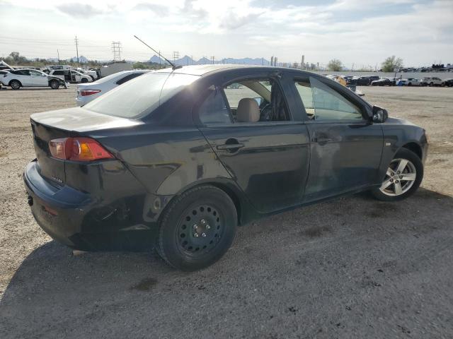 MITSUBISHI LANCER ES 2008 black  gas JA3AU26U98U009233 photo #4