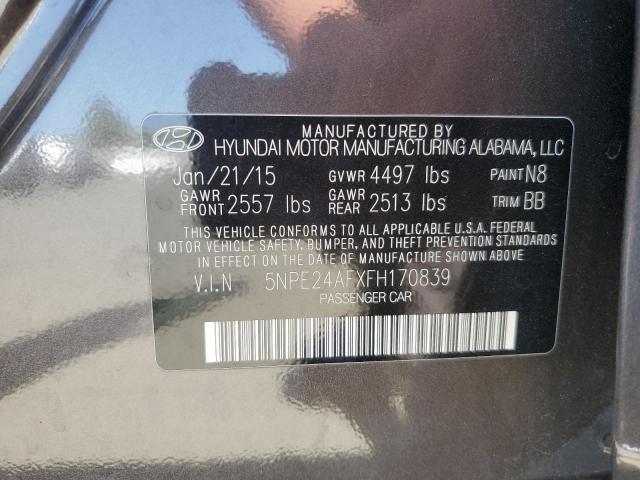 2015 HYUNDAI SONATA SE - 5NPE24AFXFH170839