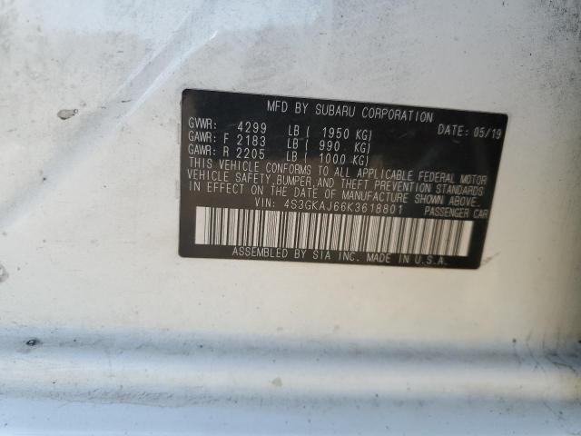 2019 SUBARU IMPREZA SP 4S3GKAJ66K3618801