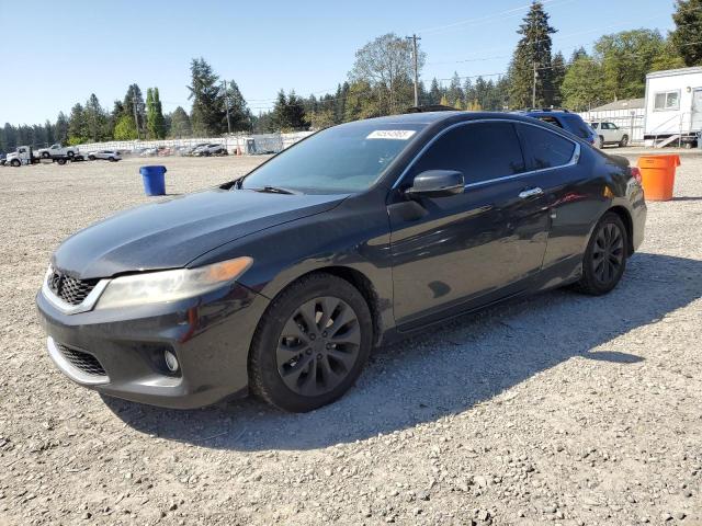 HONDA ACCORD EXL 2013 black  gas 1HGCT1B82DA002282 photo #1