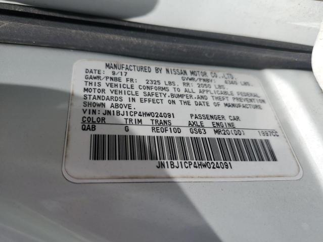 2017 NISSAN ROGUE SPOR - JN1BJ1CP4HW024091