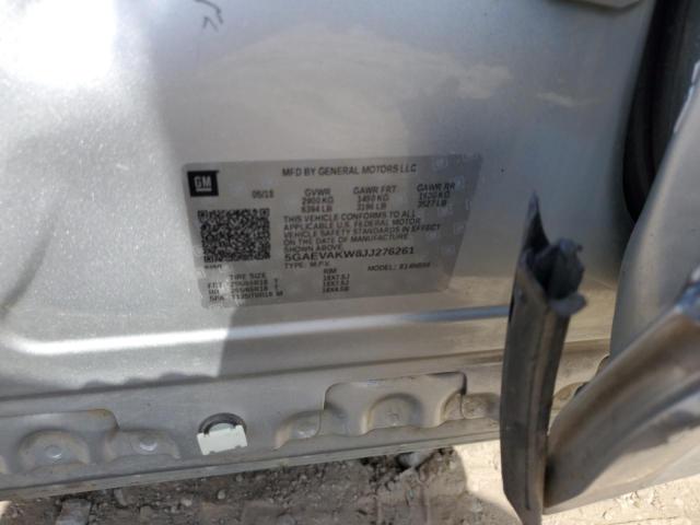 2018 BUICK ENCLAVE ES 5GAEVAKW8JJ276261