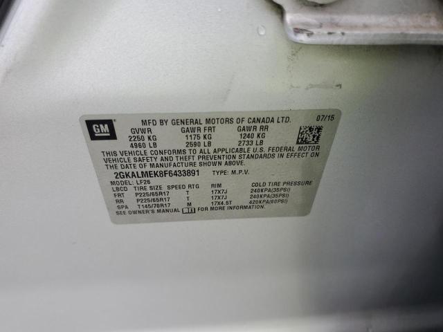 2015 GMC TERRAIN SL - 2GKALMEK8F6433891