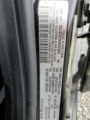 2015 FIAT 500L LOUNG ZFBCFACH4FZ036798