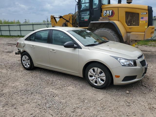 Vin: 1g1pa5sg4d7192936, lot: 56672245, chevrolet cruze ls 20134