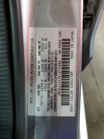 2015 MAZDA 6 TOURING - JM1GJ1V53F1215980