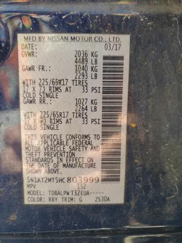 2017 NISSAN ROGUE S - 5N1AT2MT5HC803999