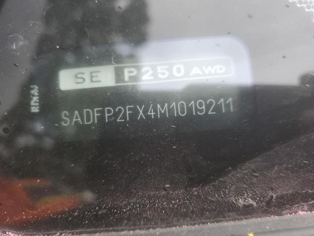 2021 JAGUAR E-PACE SE SADFP2FX4M1019211