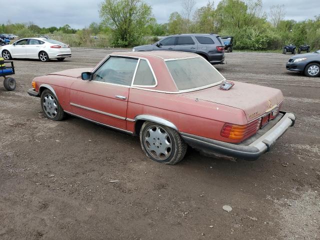 Vin: 10704412046172, lot: 55160125, mercedes-benz sl-class 19782