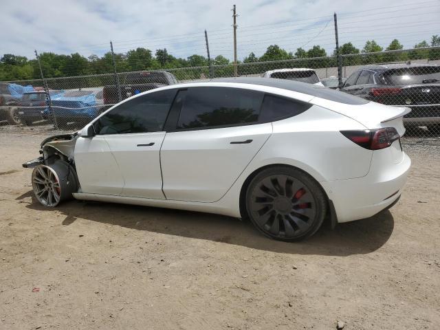 Vin: 5yj3e1ec5mf015740, lot: 57450395, tesla model 3 20212
