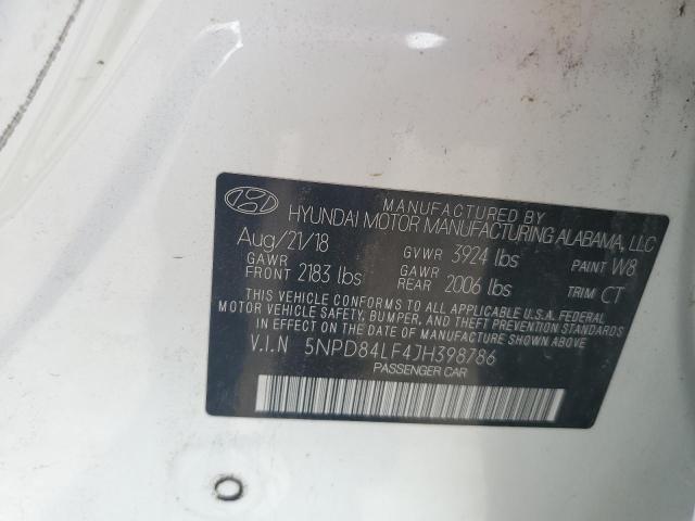 2018 HYUNDAI ELANTRA SE - 5NPD84LF4JH398786