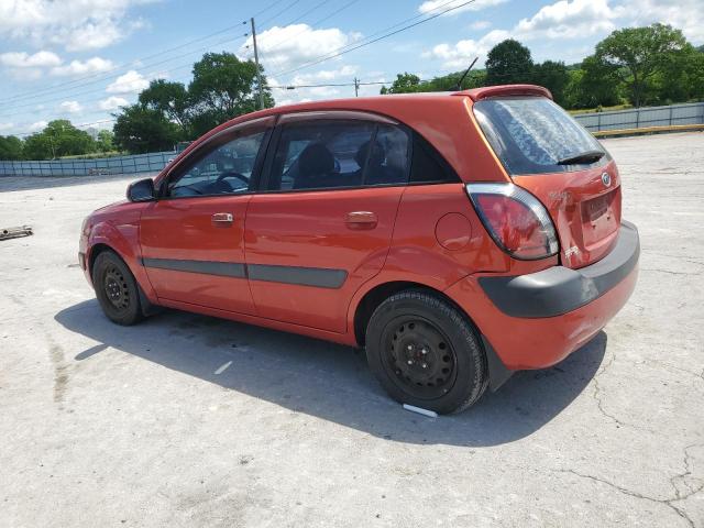 KIA RIO 5 SX 2008 orange  gas KNADE163786314549 photo #3