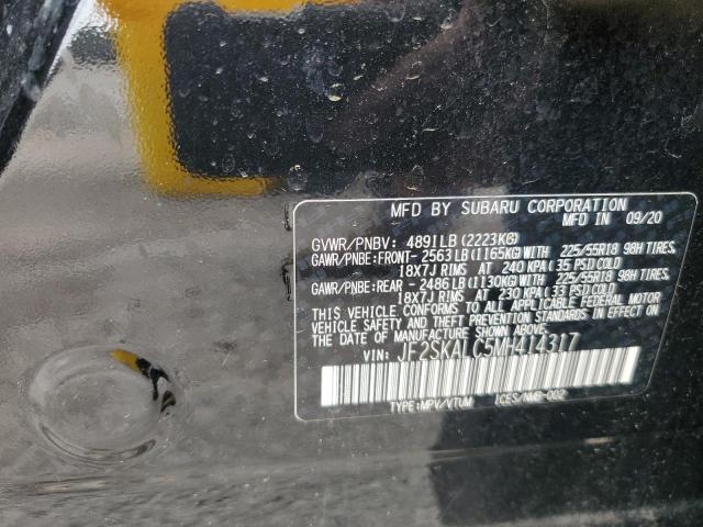 2021 SUBARU FORESTER S JF2SKALC5MH414317