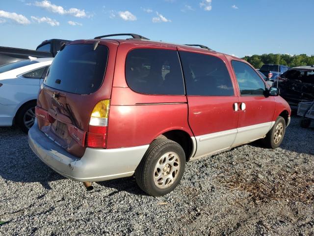 MERCURY VILLAGER 2000 red sports v gas 4M2XV11T6YDJ03887 photo #4