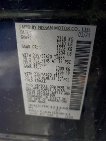 2023 NISSAN MURANO SL 5N1AZ2CJ9PC121446