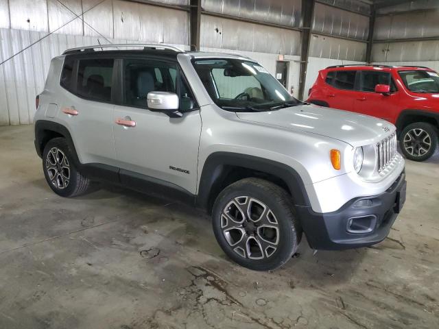 Vin: zaccjbdt2fpb28527, lot: 56990745, jeep renegade limited 20154
