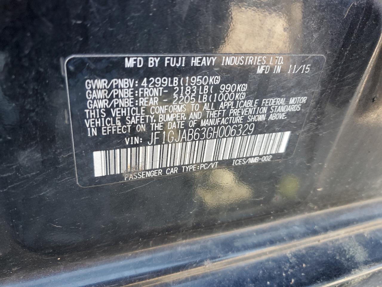 SUBARU IMPREZA PREMIUM