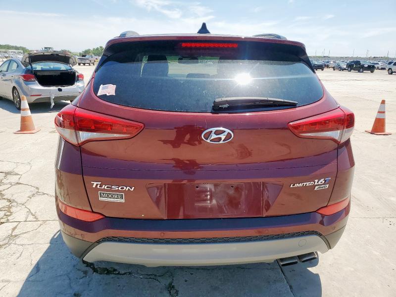2017 HYUNDAI TUCSON LIM - KM8J3CA22HU471791