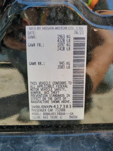 2023 NISSAN ALTIMA SV #3294517513