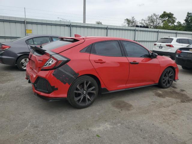 Vin: shhfk7h44hu410624, lot: 57969815, honda civic sport 20173