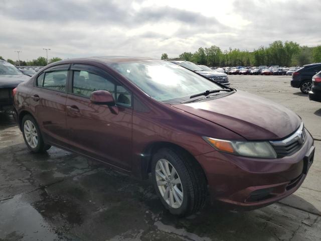 Vin: 2hgfb2f84ch516361, lot: 56703955, honda civic ex 20124