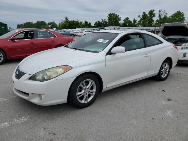 TOYOTA CAMRY SOLA 2005 white  gas 4T1CE38P65U562014 photo #1