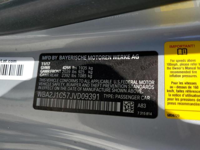 2018 BMW 230I - WBA2J1C57JVD09391