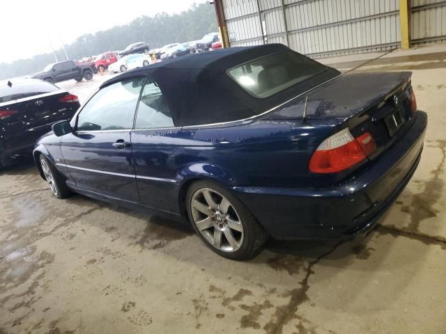 BMW 325 CI 2003 blue converti gas WBABS33483PG90031 photo #3