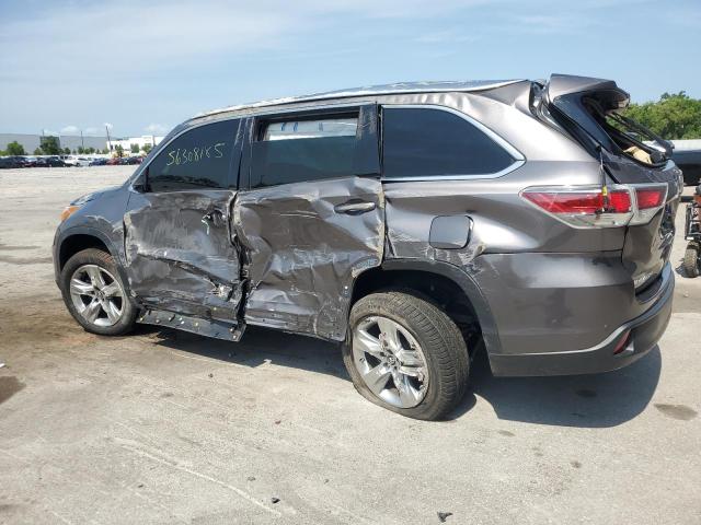 Vin: 5tdykrfhxgs172798, lot: 56308185, toyota highlander limited 20162