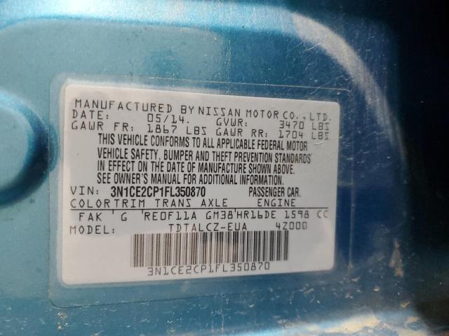2015 NISSAN VERSA NOTE 3N1CE2CP1FL350870