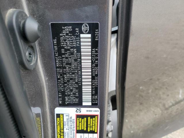 2023 TOYOTA CAMRY SE N - 4T1G11AK1PU778100