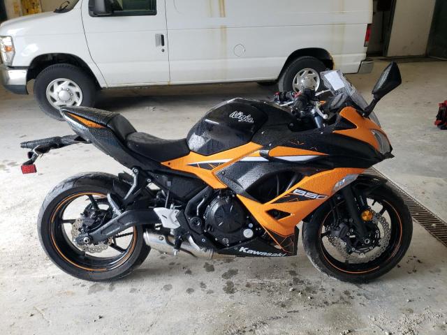 KAWASAKI EX650 F 2019 orange  gas JKAEXEK11KDA36020 photo #1