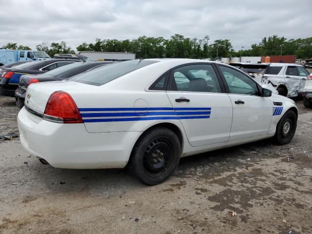 CHEVROLET CAPRICE PO 2014 white sedan 4d gas 6G3NS5R38EL928027 photo #4