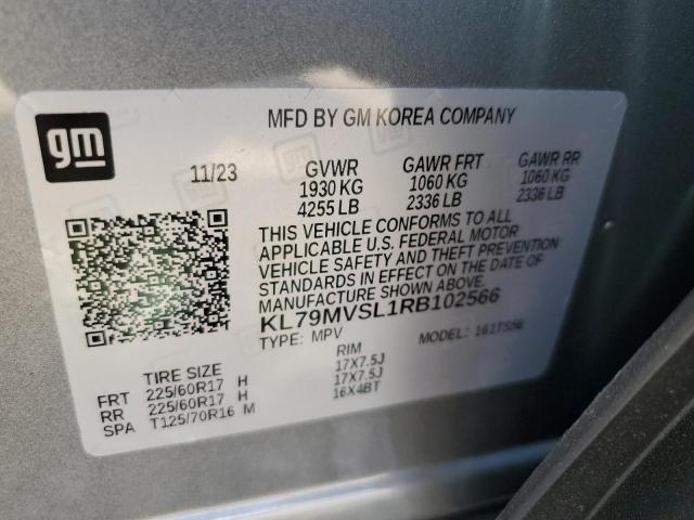 2024 CHEVROLET TRAILBLAZE - KL79MVSL1RB102566