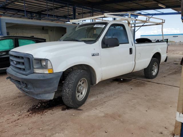 FORD F250 SUPER 2003 white  gas 1FTNF20L13EC46525 photo #1
