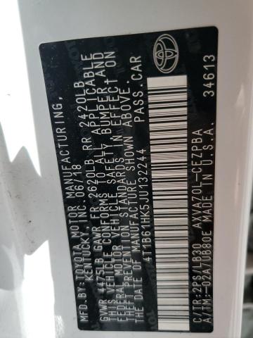 2018 TOYOTA CAMRY XSE - 4T1B61HK5JU132244