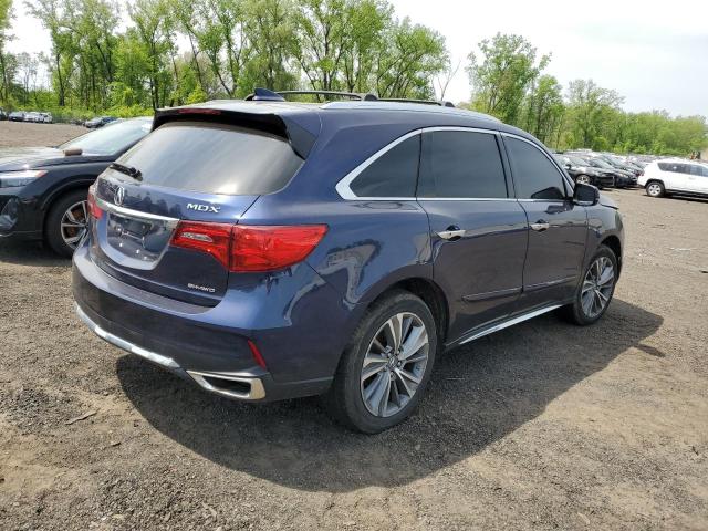 Vin: 5fryd4h57hb020434, lot: 55806925, acura mdx technology 20173