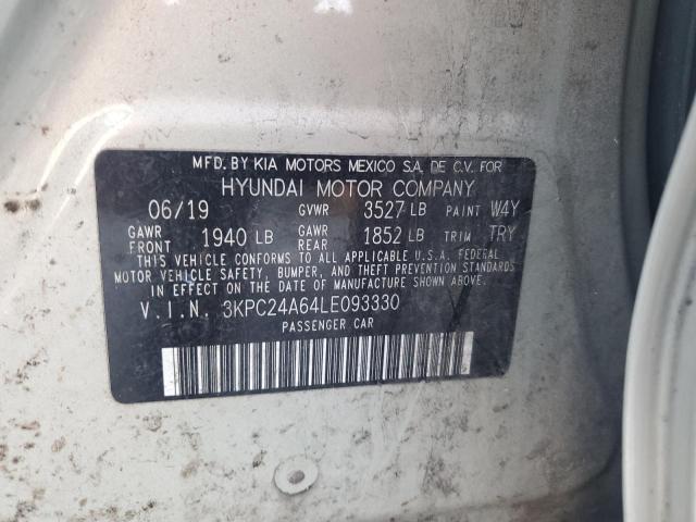 2020 HYUNDAI ACCENT SE 3KPC24A64LE093330