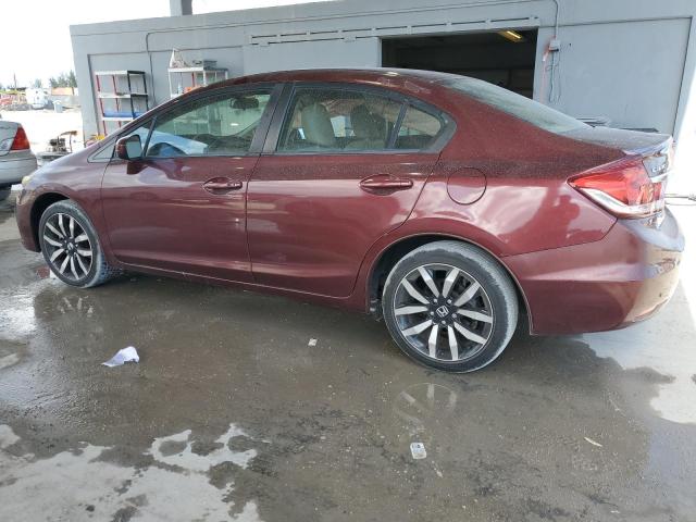Vin: 19xfb2f98fe057603, lot: 55680315, honda civic exl 20152